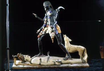 Kali che danza su Shiva
